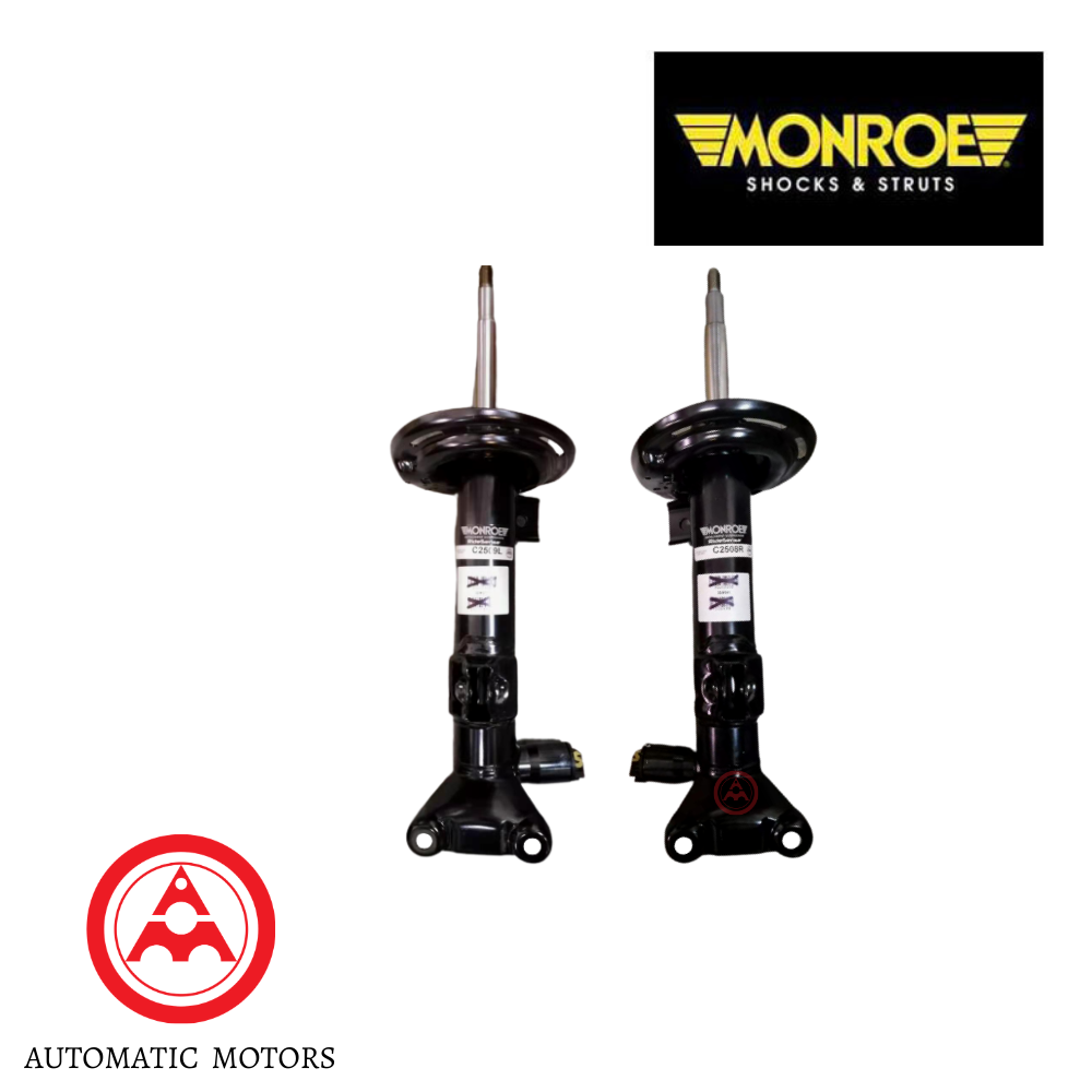 For Mercedes 200 200D 220 250 1968 Pair Rear KYB Gas-A-Just Shocks Struts