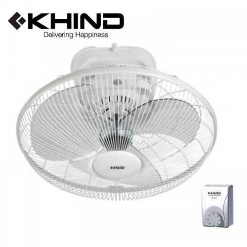 Ready Stock Teemo Khind 18 Auto Fan 3 Speed Adjustable Angle 360 Degree Rotation Af1801