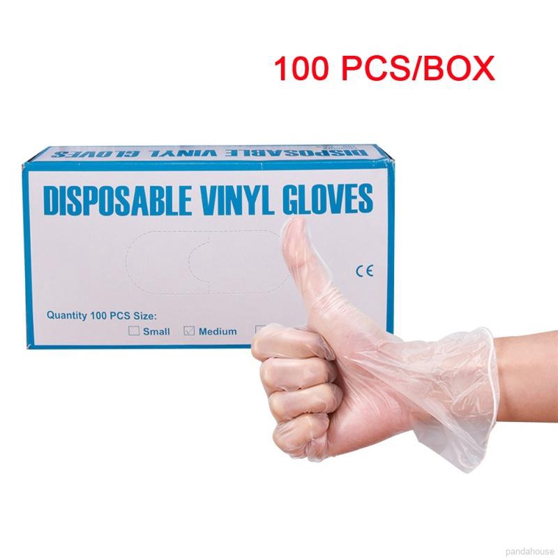 box of vinyl gloves