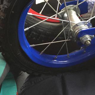 balance bike rubber tyres