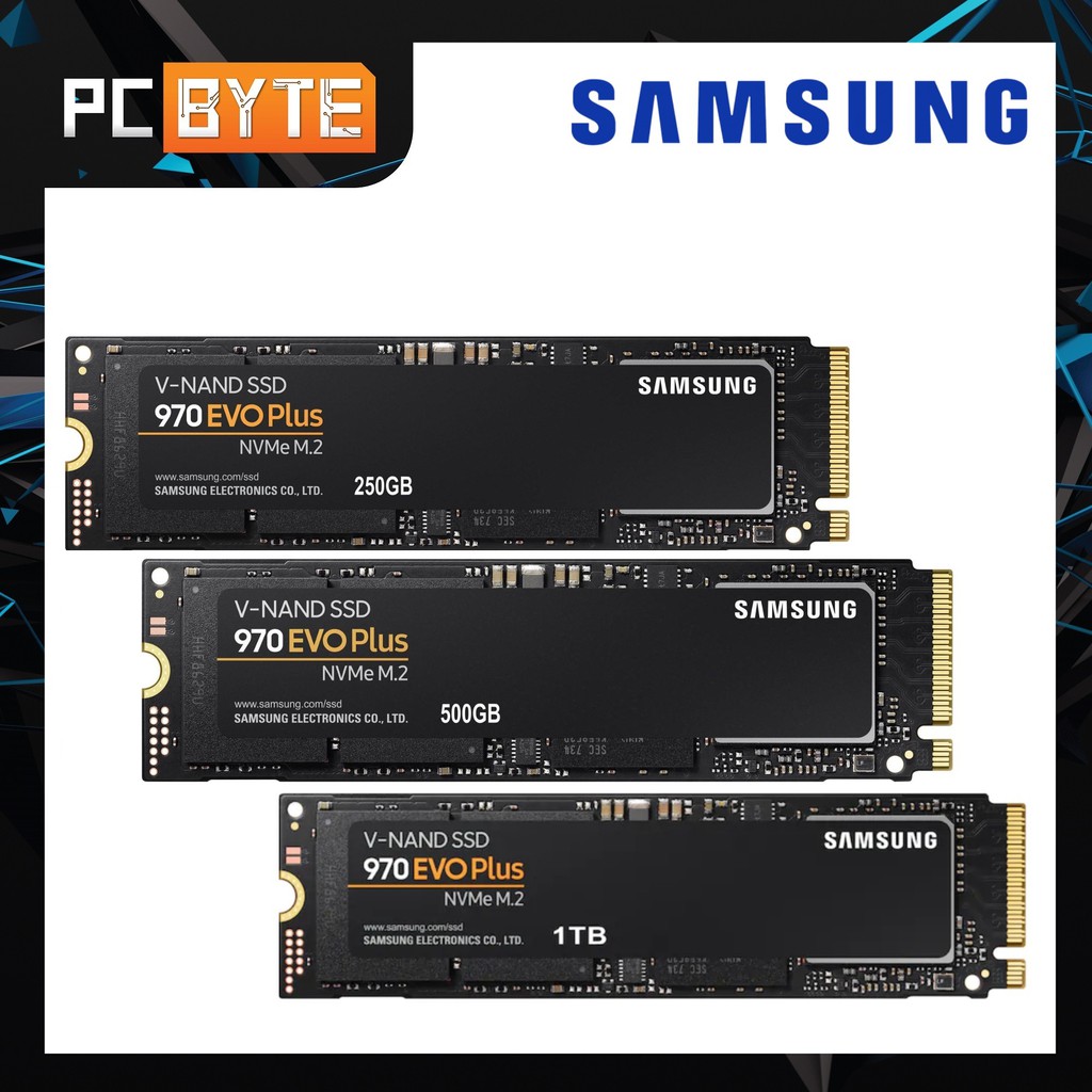 Samsung SSD 970 Evo Plus 250GB/ 500GB/ 1TB | Shopee Malaysia
