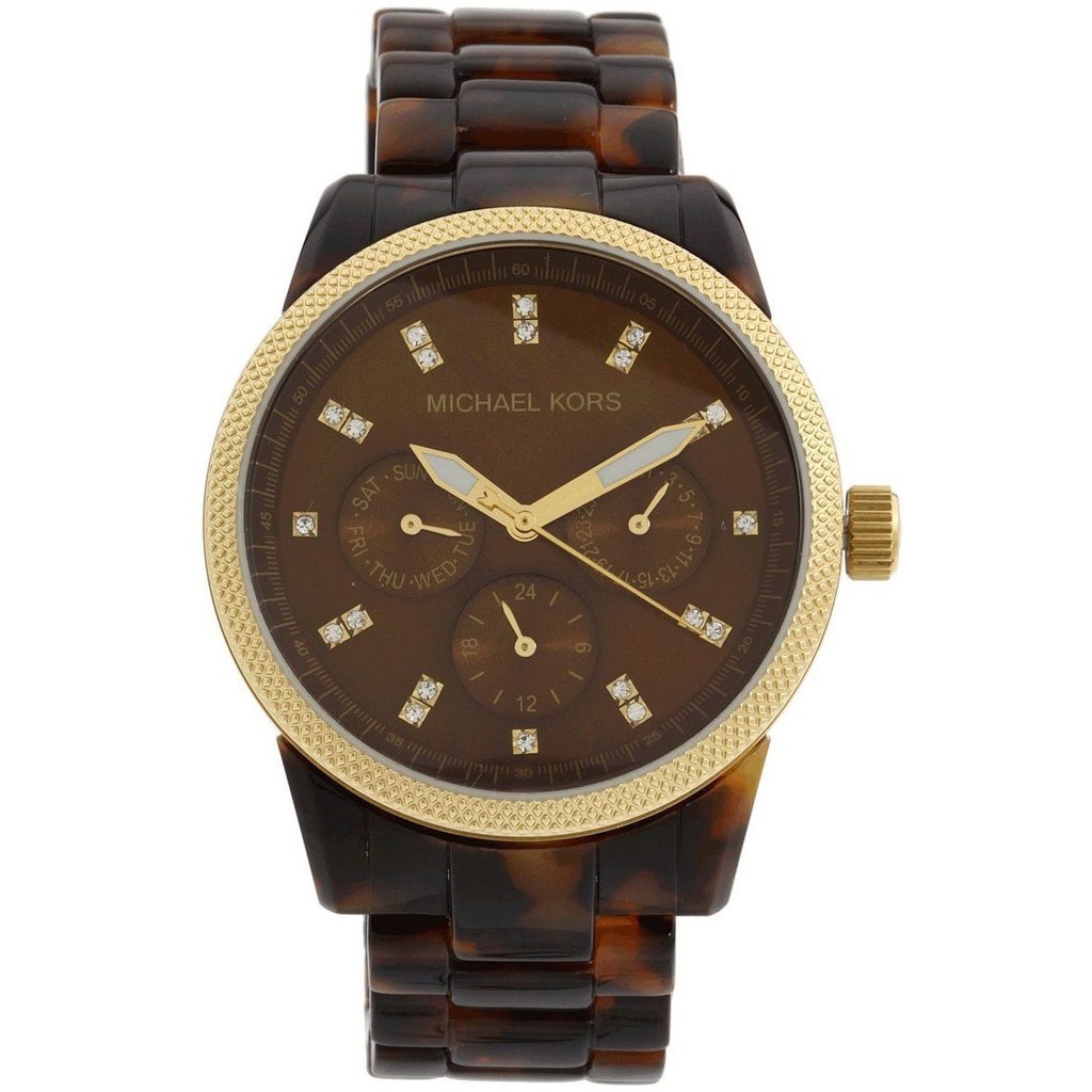 michael kors watch tortoise shell