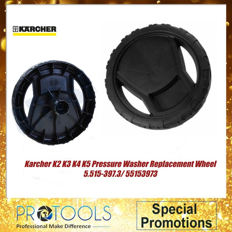 Karcher K2 K3 K4 K5 Pressure Washer Replacement Wheel 5.515-397.3/ 55153973 