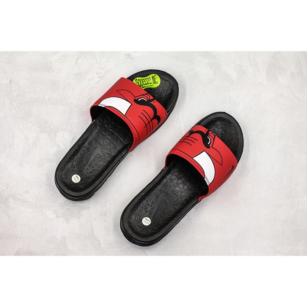 chicago bulls nike slides