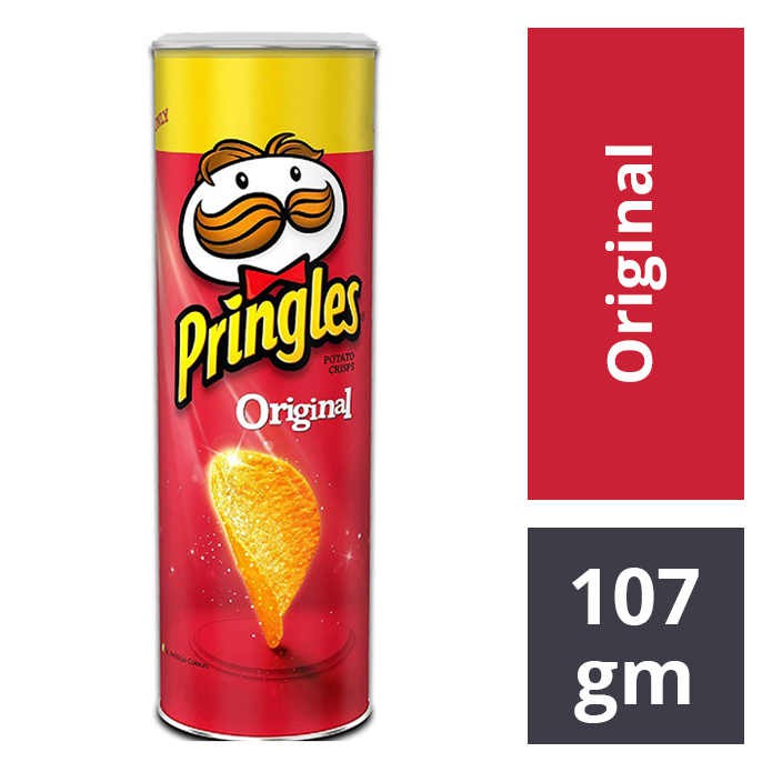 Pringles Potato Crisps Original Flavor 107g | Shopee Malaysia