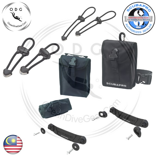 scubapro hydros pro accessory bungee set