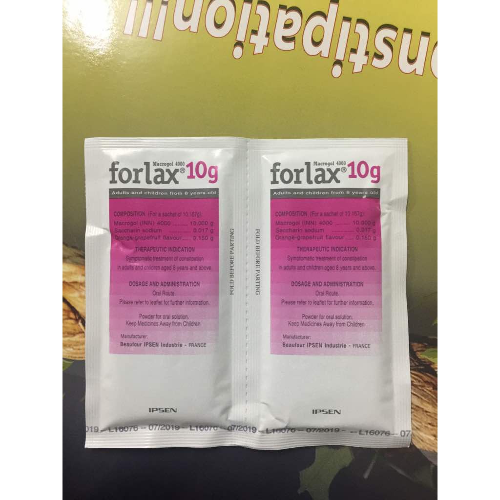 Forlax 10g Macrogol 4000 1 Sachet Shopee Malaysia