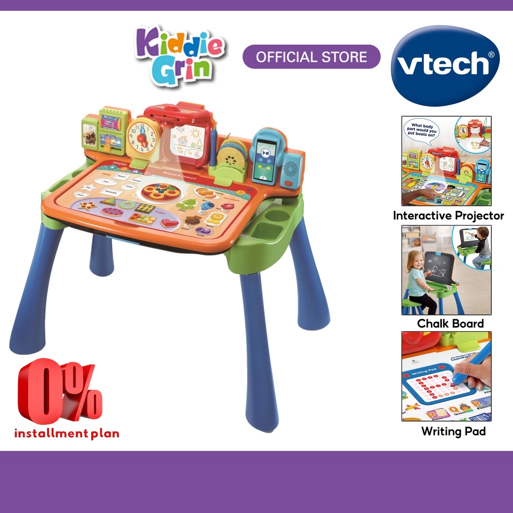 VTech 5 in 1 Kids Learning Desk Electronic Learning Toys Projector