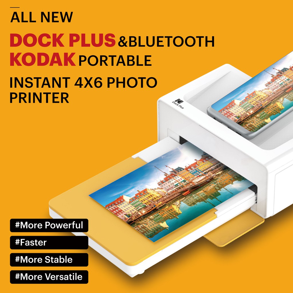 kodak dock plus instant photo printer