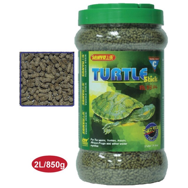 SANYU Turtle Pellet Food Sticks 850g