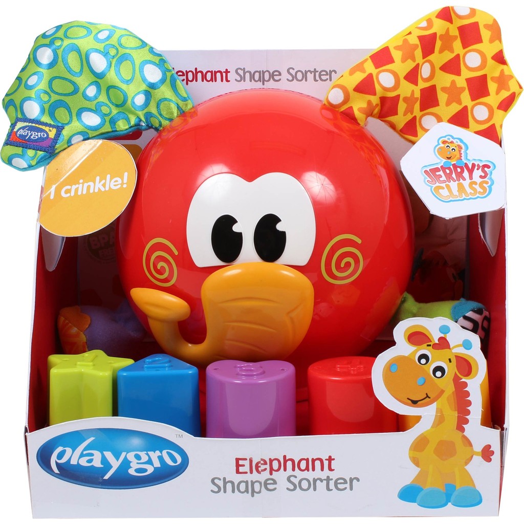 Clearance Playgro Elephant Shape Sorter Shopee Malaysia