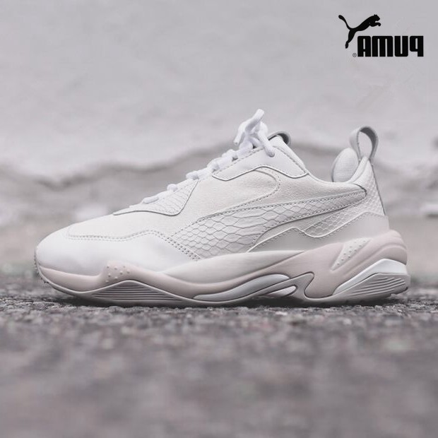 puma thunder desert white womens