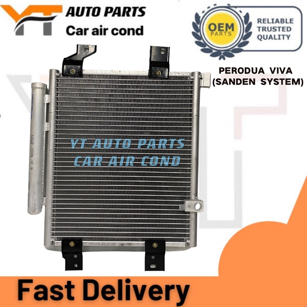 PERODUA VIVA AIR COND CONDENSER W/DRIER (SANDEN SYSTEM) Shopee Malaysia