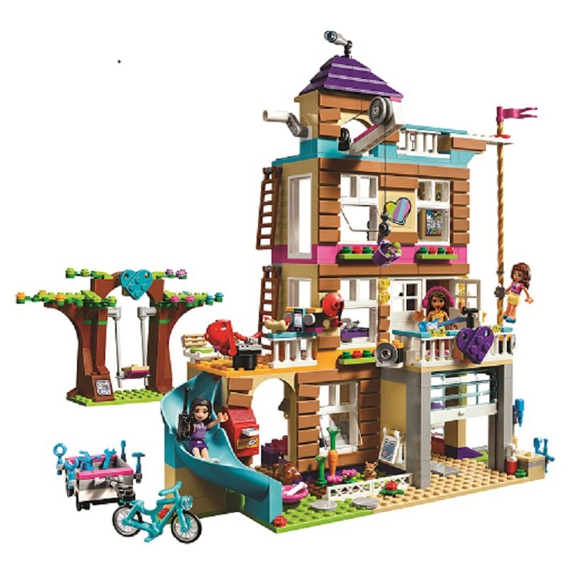 Lego Friends Girls Series Friendship House Set Building Blocks Bricks Kids Gifts Shopee Malaysia