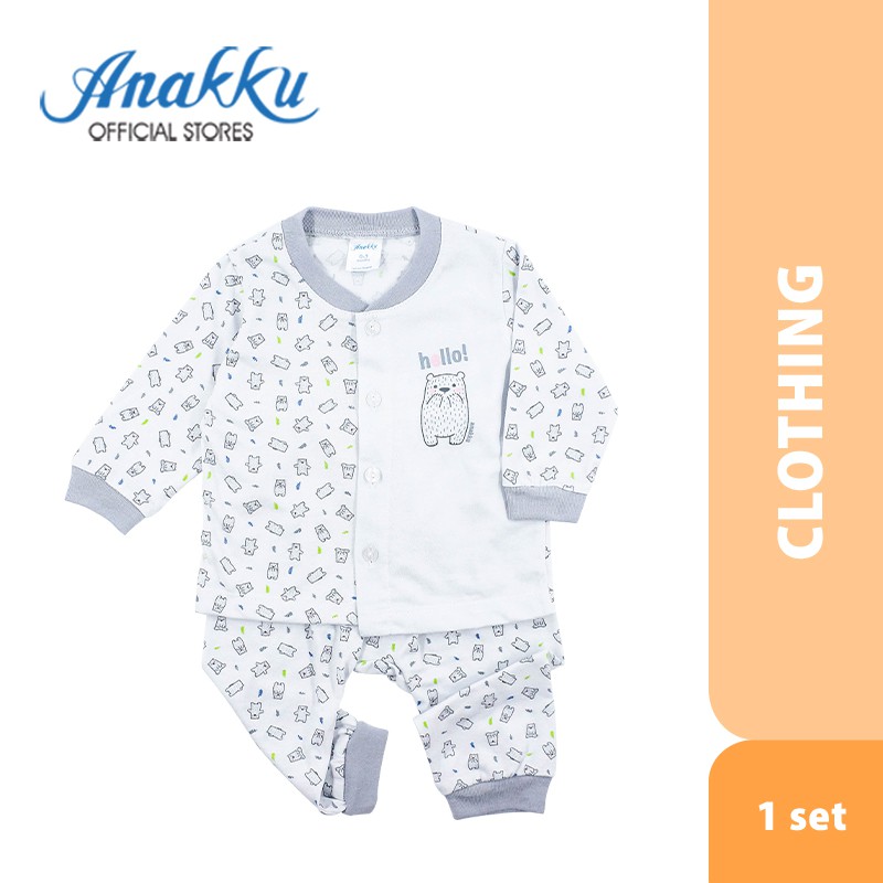 Anakku Baby Boys Clothing Set  Baju  Bayi  Lelaki Long 