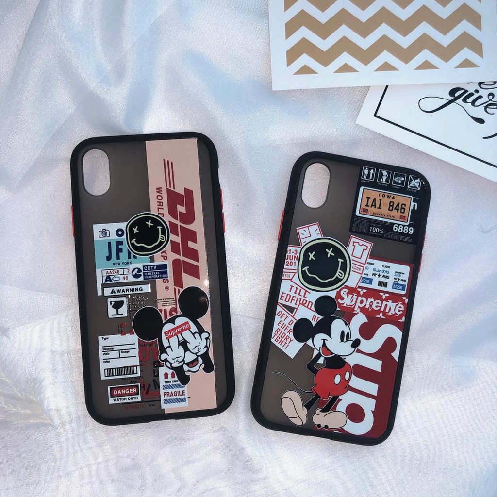 MICKEY MOUSE SUPREME iPhone 12 Case Cover