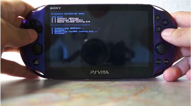 Installation Service Ps Vita Psvita Jailbreak Henkaku H Encore Service Shopee Malaysia