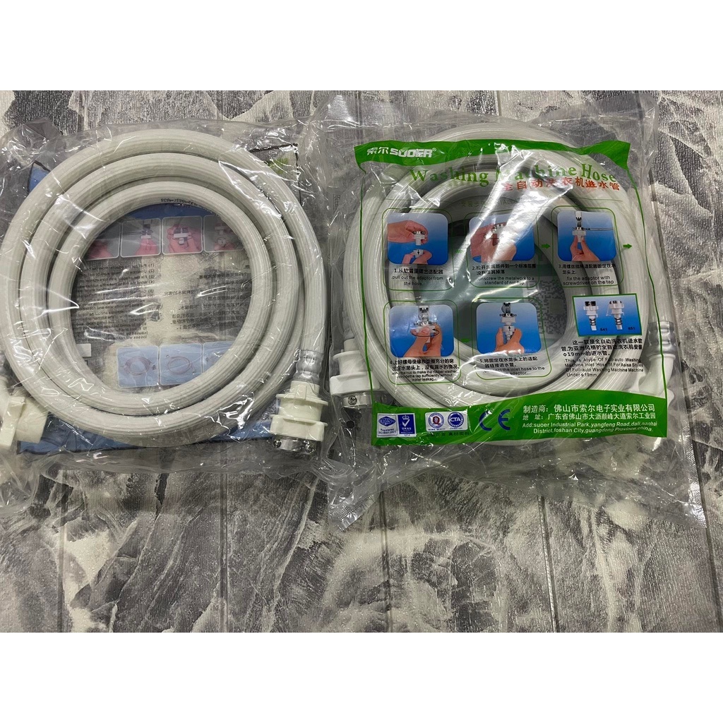water inlet pipe washing machine input water entry hose masuk air paip