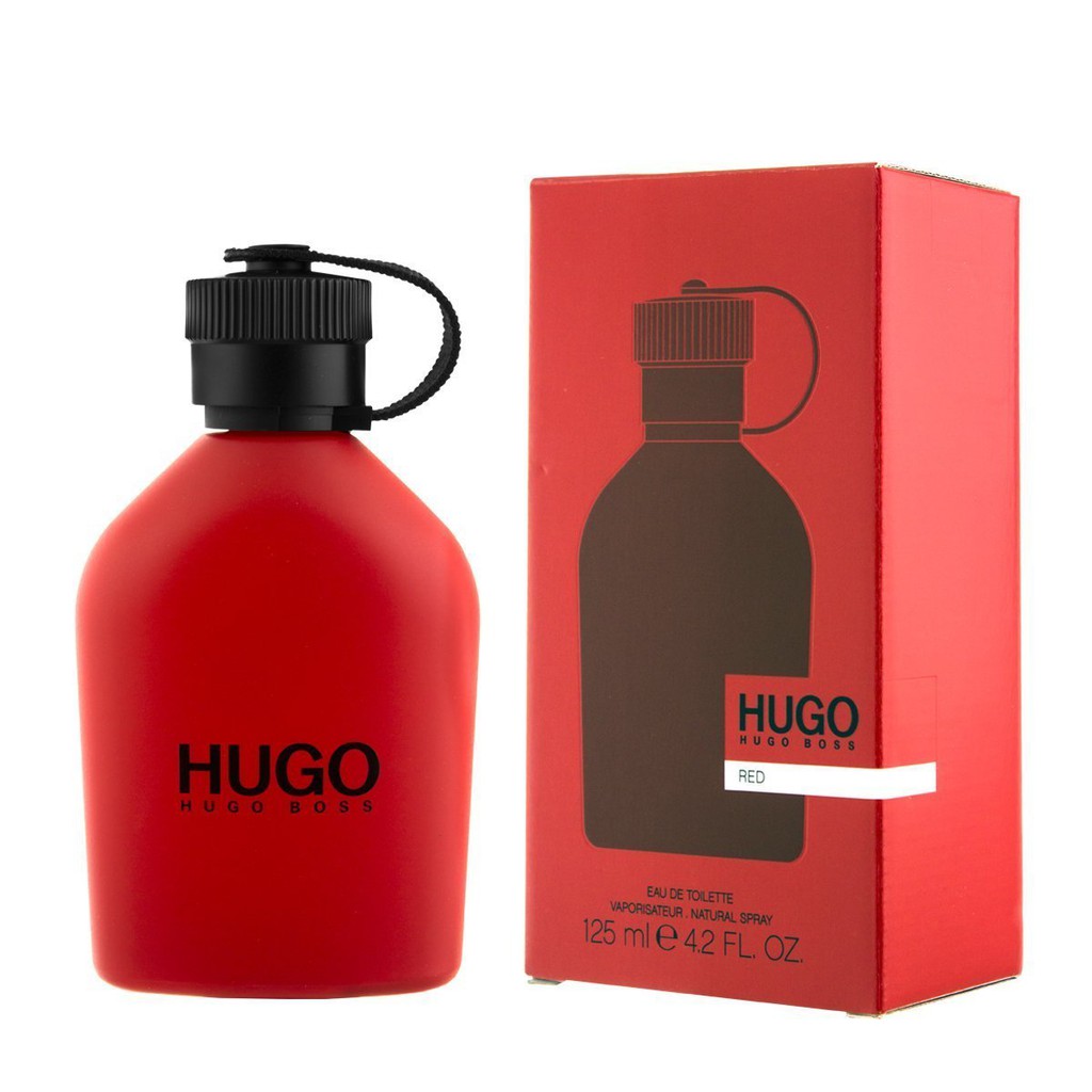 boss hugo red