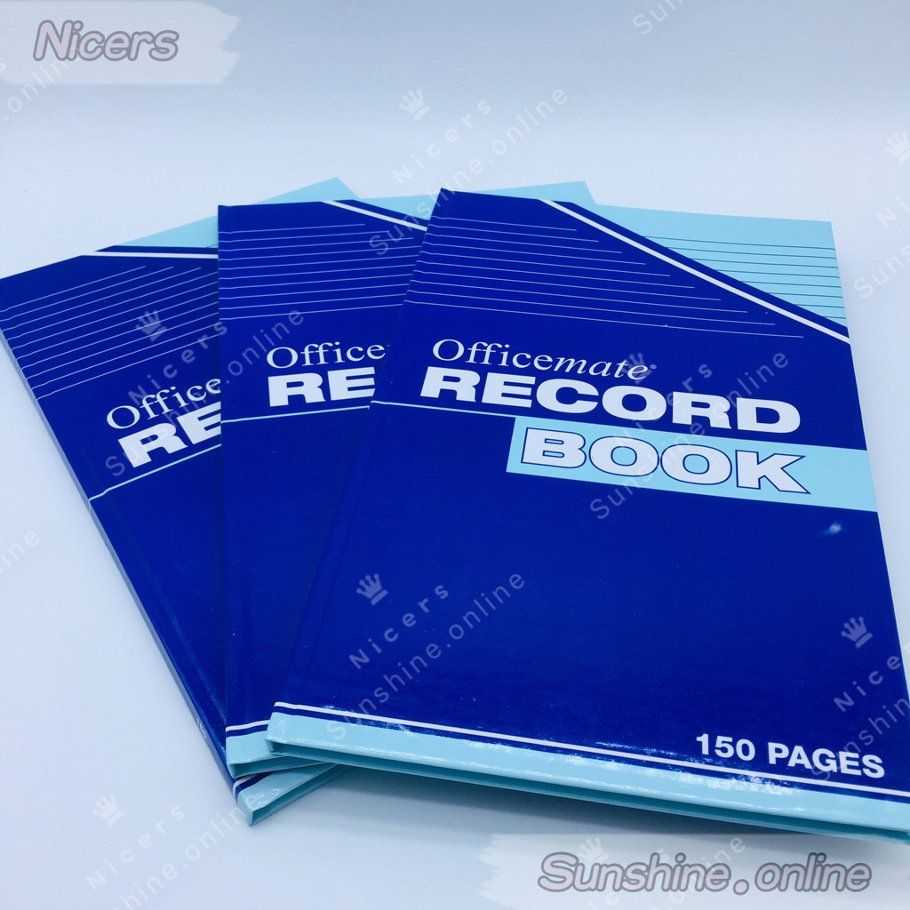 Featured image of 150pages Officemate Record book