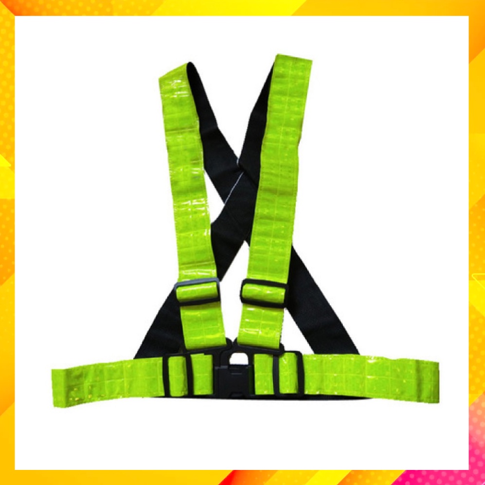 Safety Reflective Vest Heavy Duty Safety Reflective Strap Vest