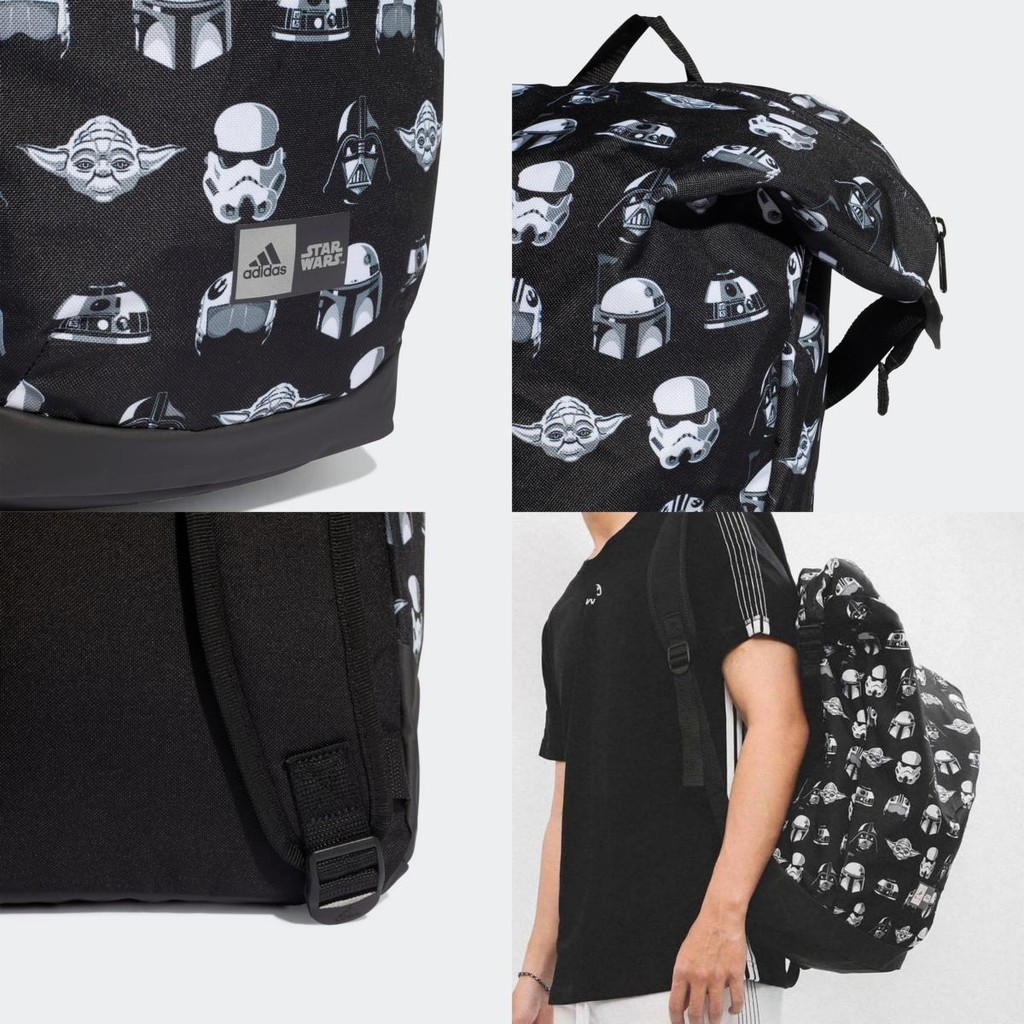 oído Cava Analgésico 100% Authentıc] Adidas Star Wars Backpack Black FM0979 For Kids Adult  [Ready Stock] | Shopee Malaysia