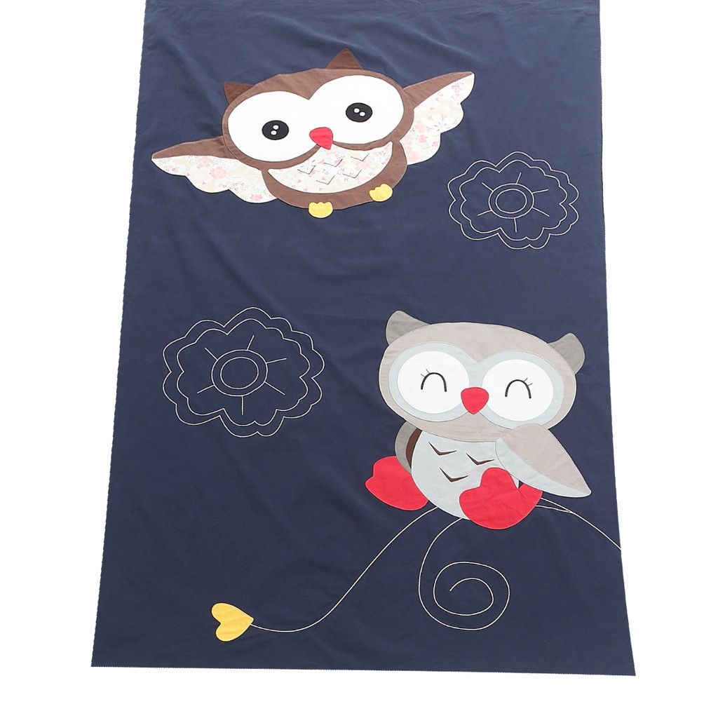 Kiro Cat Owl Home Decoration Window Door Curtain Without Rod Kiro