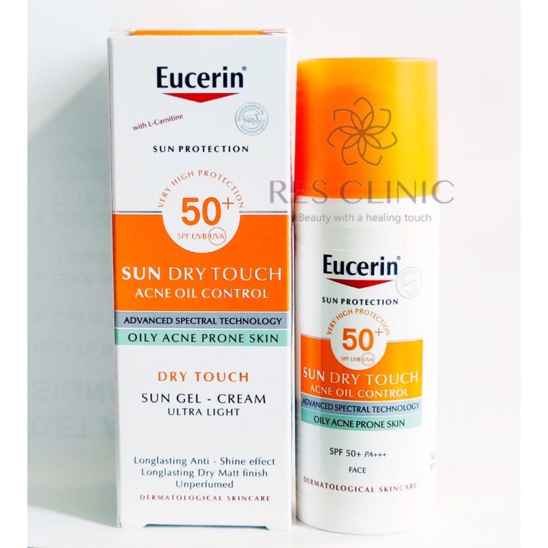 [RES CLINIC] EUCERIN Sun Dry Touch (Oil Control) Acne Prone Skin SPF50 ...