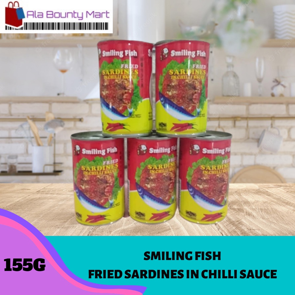 READY STOCK Smiling Fish Fried Sardines In Chilli Sauce