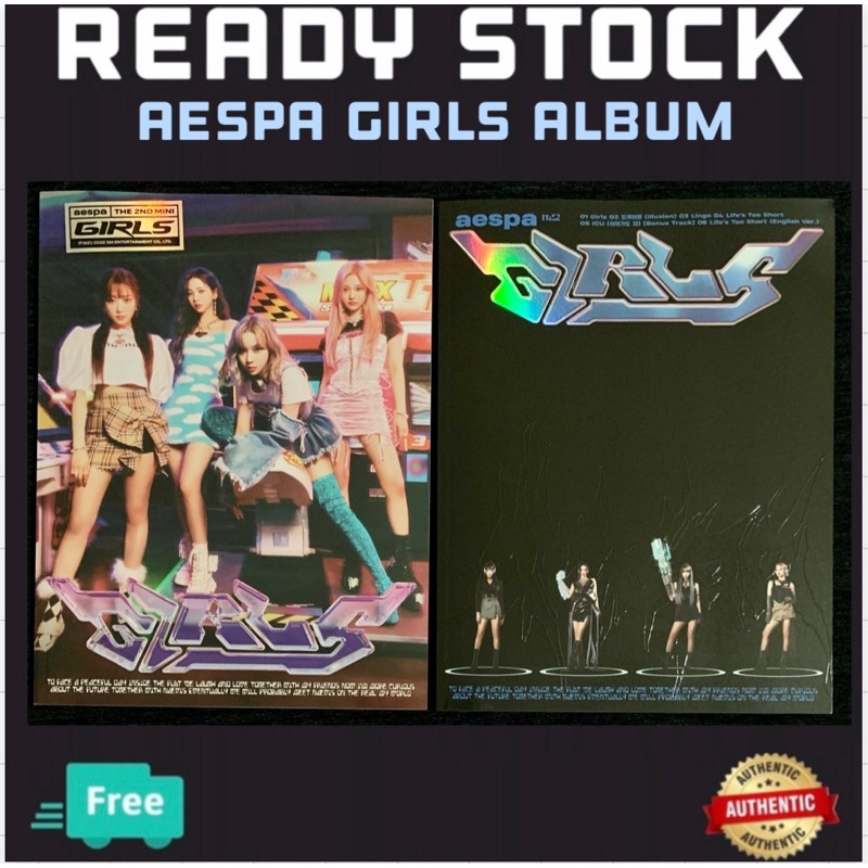 OFFICIAL AESPA GIRLS ALBUM | Shopee Malaysia