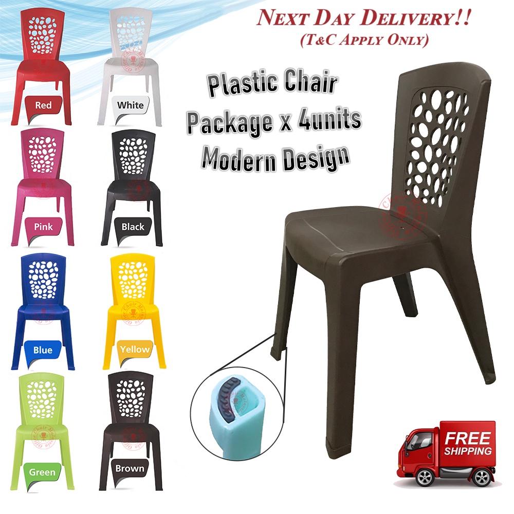 Plastic Chair / Restaurant Chair / Tuition Chair / Kerusi Plastik