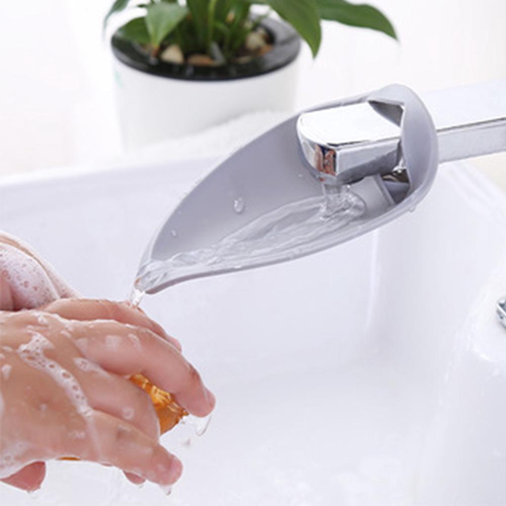 Children Toddler Kids Kitchen Bathroom Faucet Extender Hand