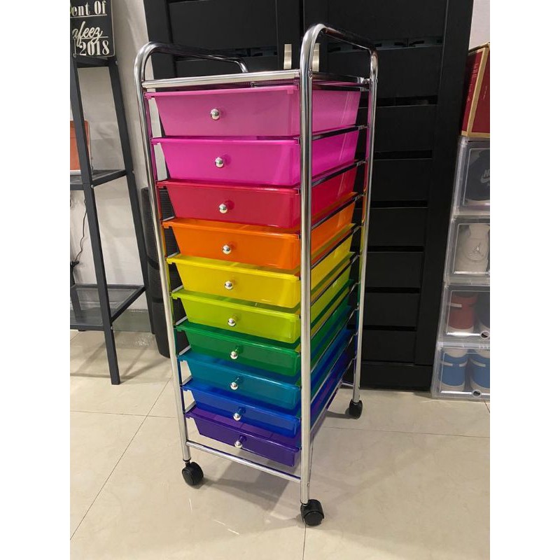 colourful trolley bags