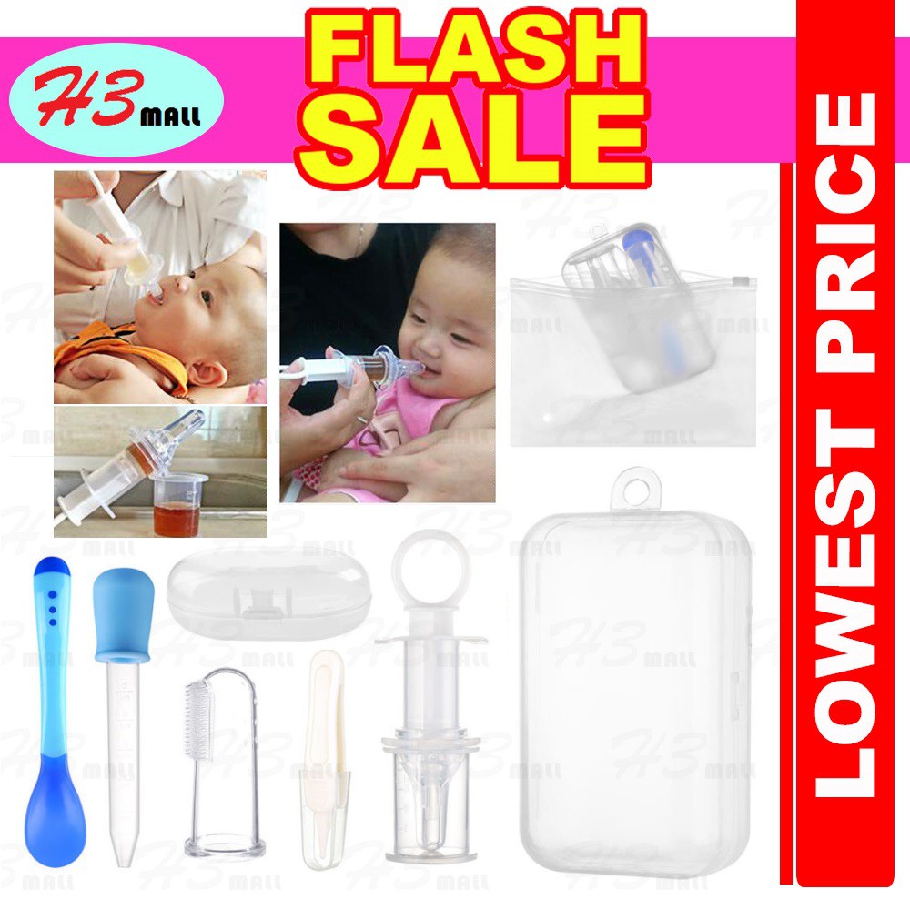 Baby Medicine Feeder Pacifier Baby Care Medicine Kit Baby Care Set ...