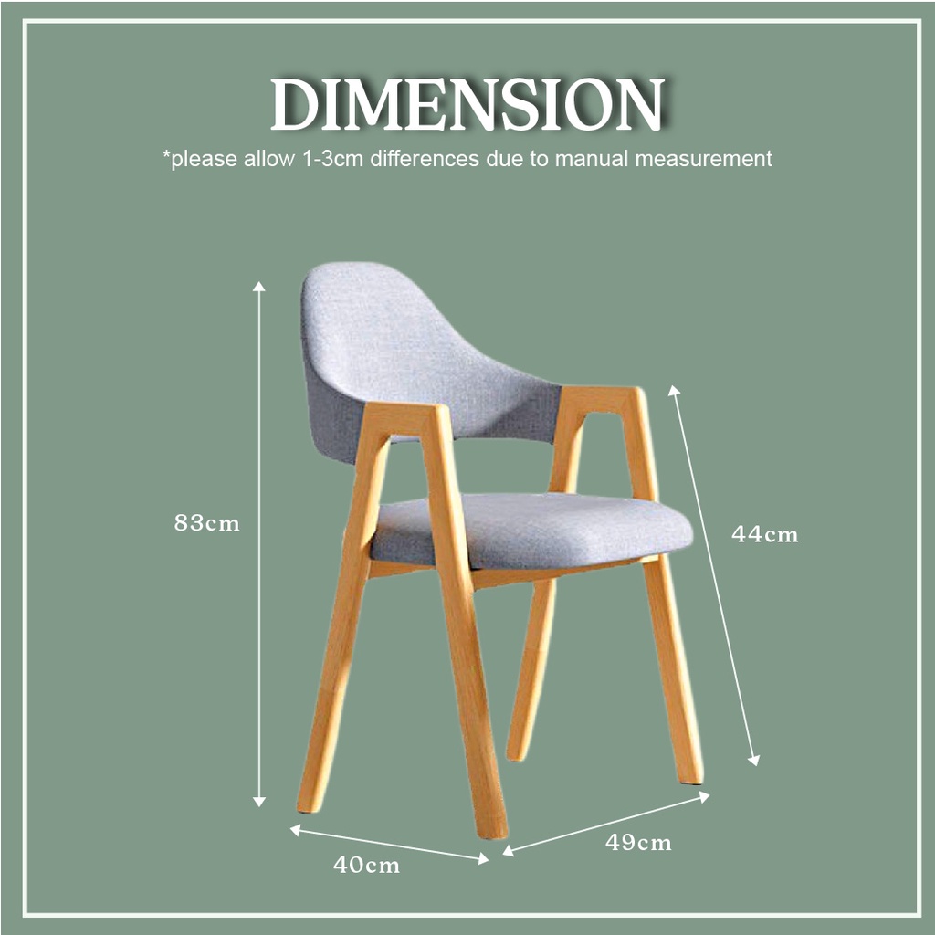 FINSSO: FOXGLOVE Modern Dining Chair