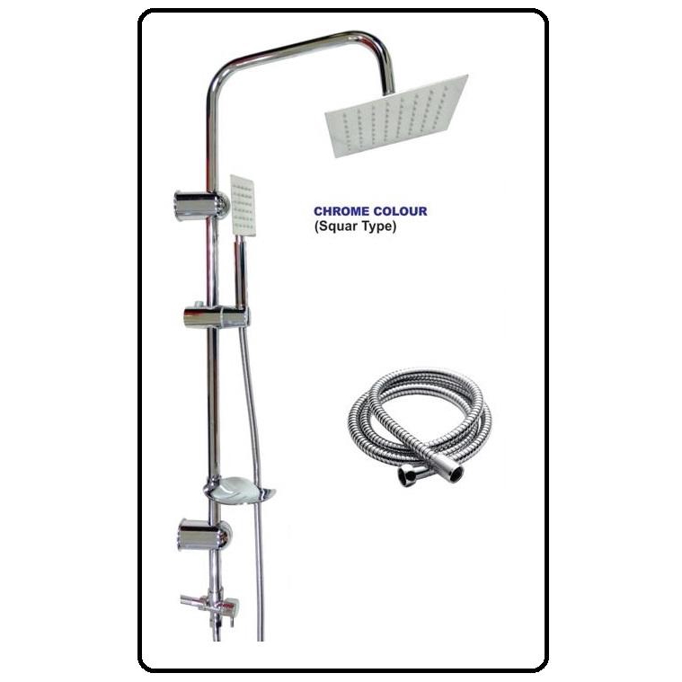 Vago Sus304 Stainless Steel 8 Rain Shower Set Shower Faucet In