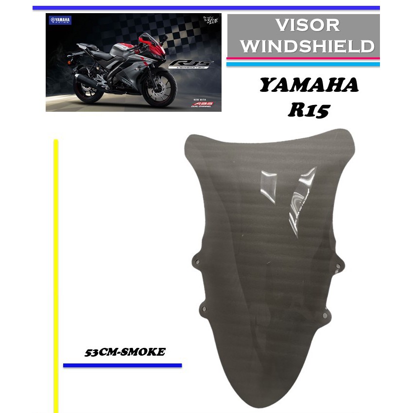 bolt visor for r15 v3