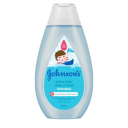 Johnson's Baby Active Kids Clean & Fresh Shampoo (200ml) Shopee Malaysia