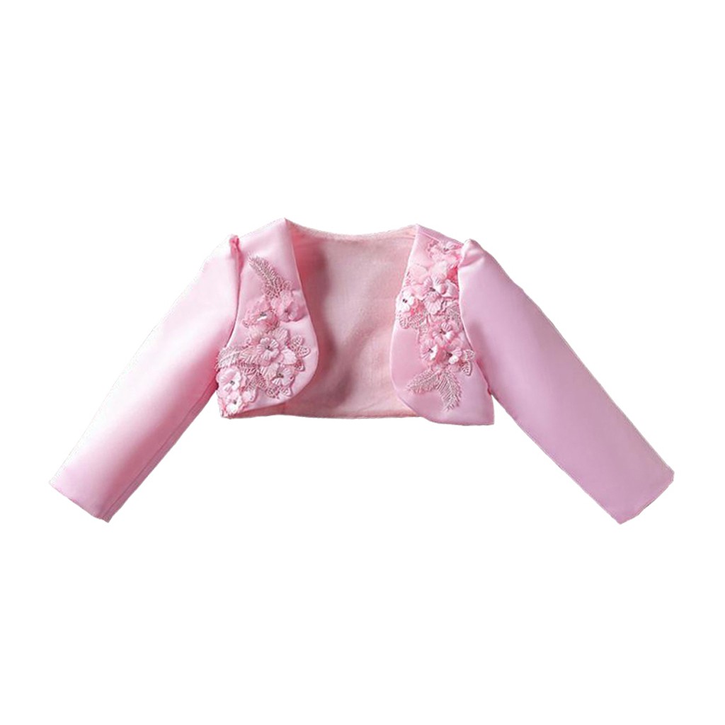 pink short jacket for wedding