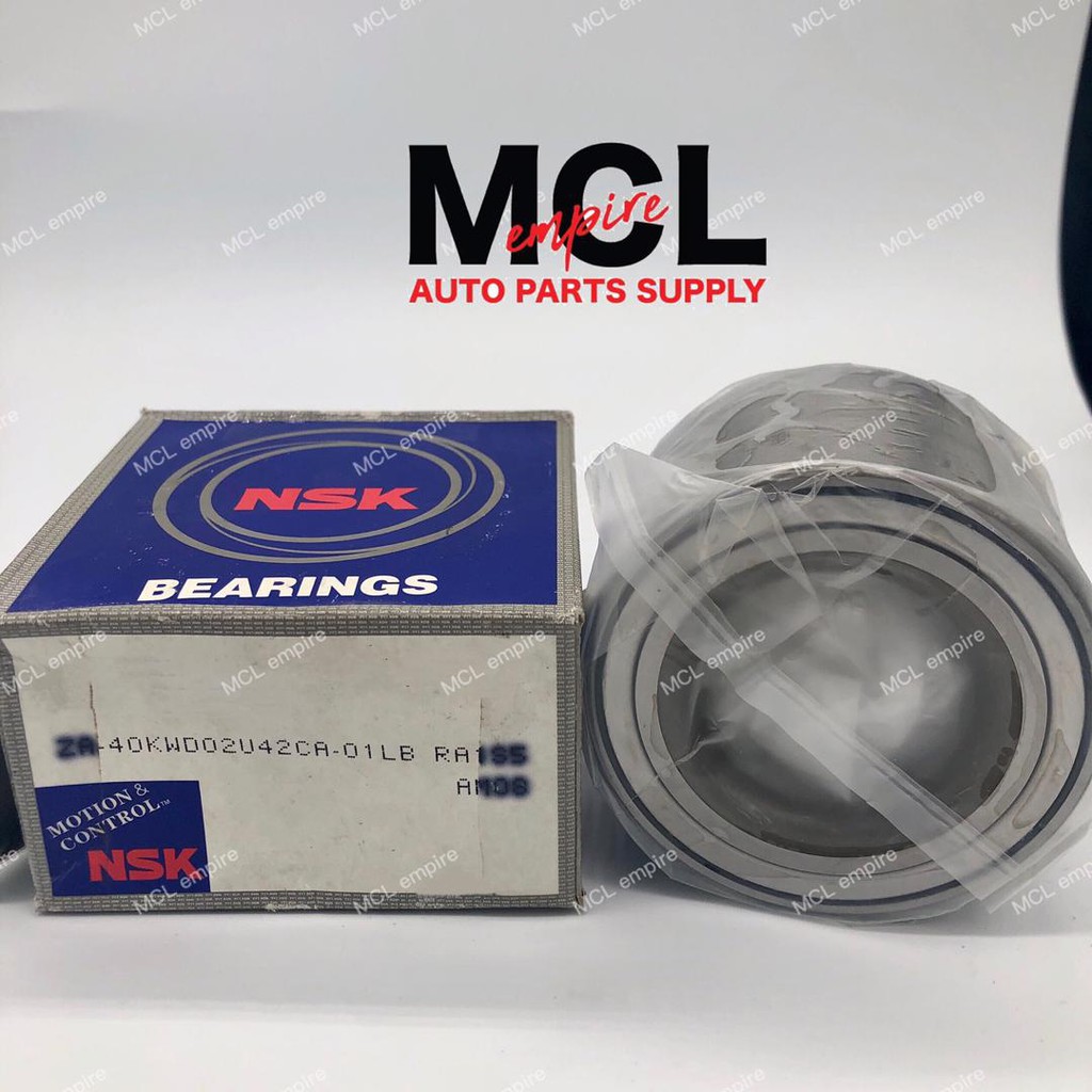 NSK Front Wheel Bearings ZA40KWD02U42CA01LB RA155 AM08 Mitsubishi