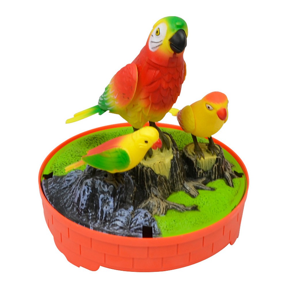 Magical Voice Activate Chirping Sound Control Beautiful Singing Bird Funny Toy 