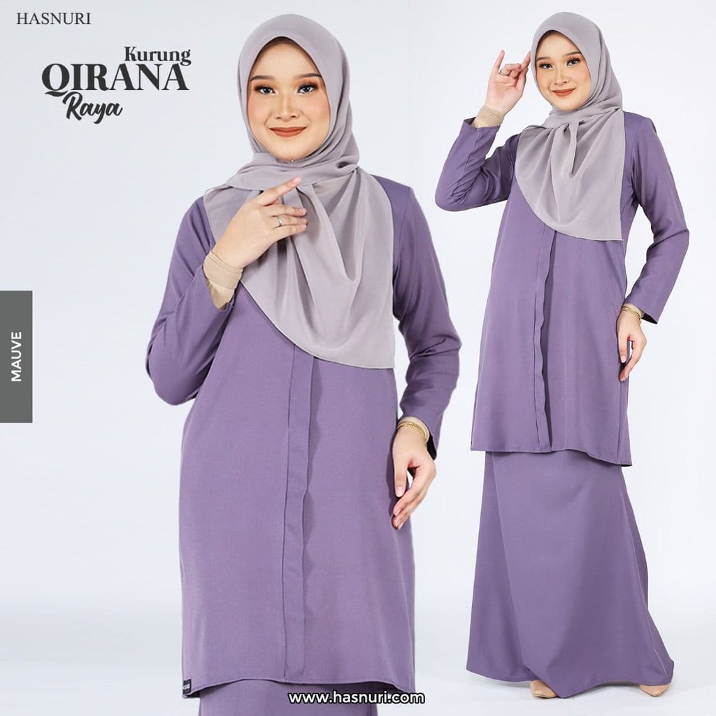 HASNURIQIRANA BAJU  KURUNG MODEN EXCLUSIVE BAJU  MUSLIMAH  BAJU  RAYA 2022 Shopee Malaysia