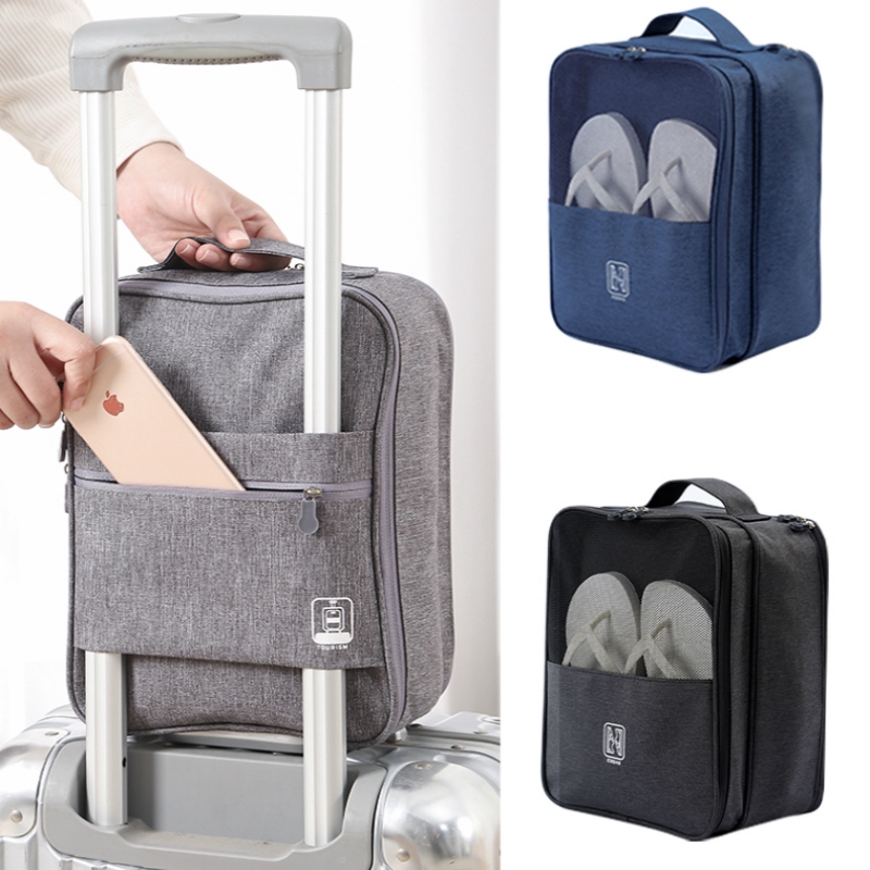 suitcase with shoe storage