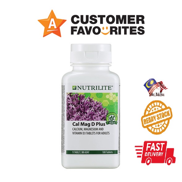 Nutrilite Cal Mag D Plus 180 Tab Shopee Malaysia