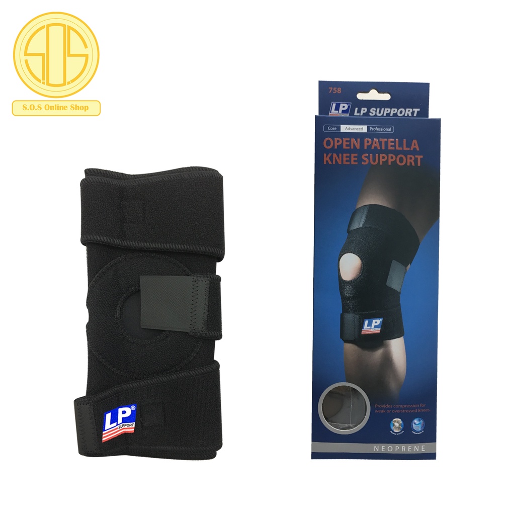 LP 758 Open Patella Knee Support (LP Knee Guard) [1pc/box]