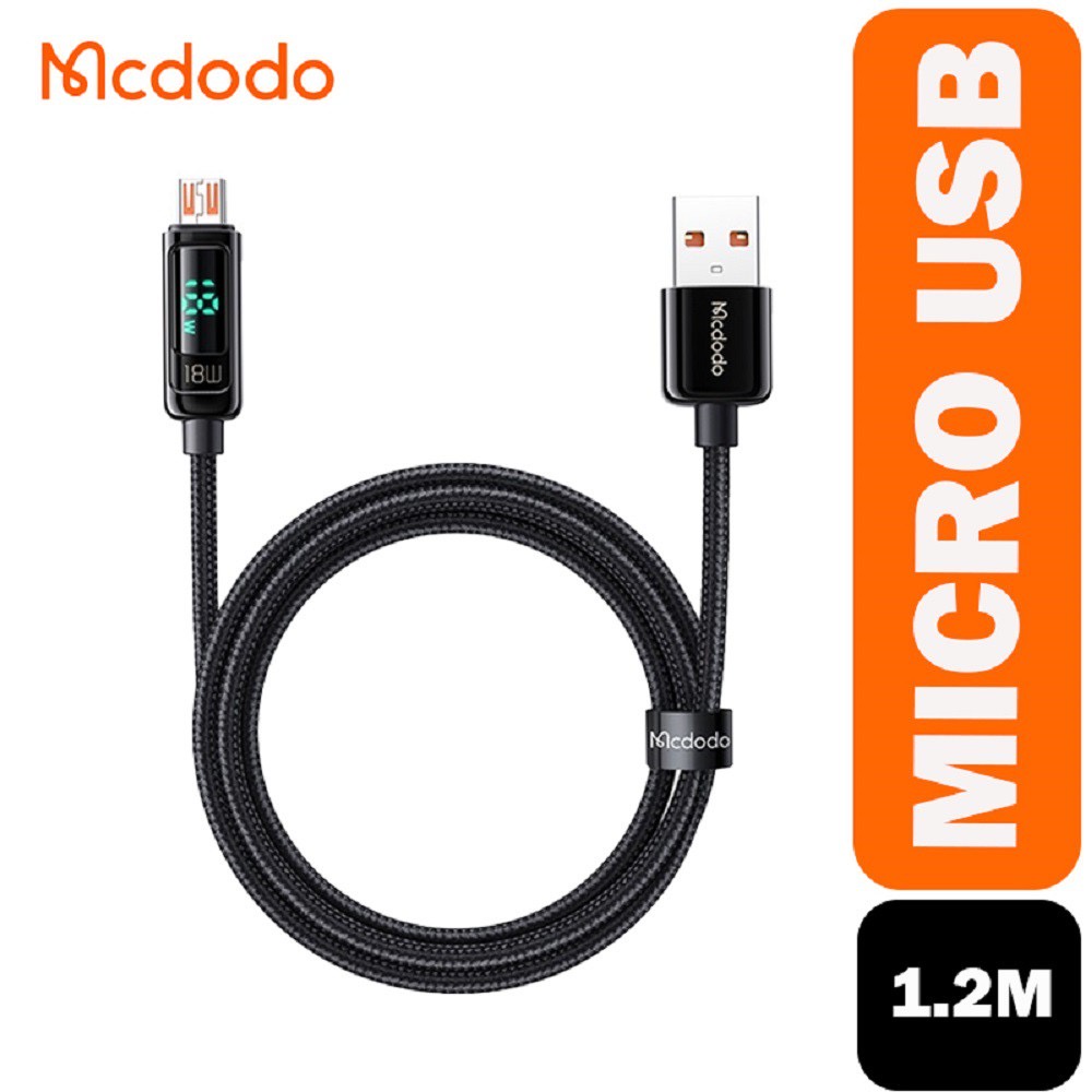 [[ HADIAH PERCUMA Mcdodo 5A Fast Charge 65W Digital Display Pro Type C 100W Super Charge Quick Charge Micro Data USB