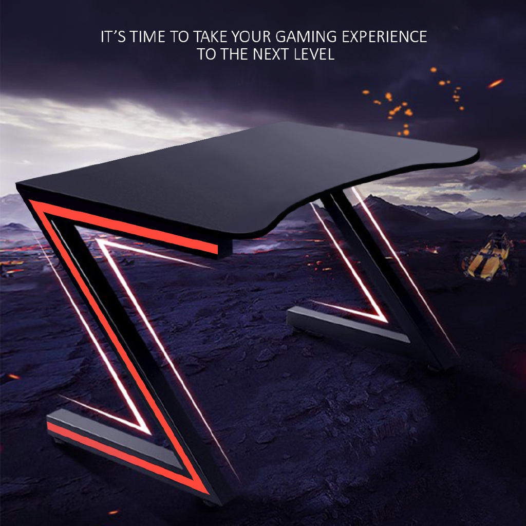 [READY STOCK] FINSSO: [GAMING SERIES] GT002 Gaming Table / Study Table / Working Desk