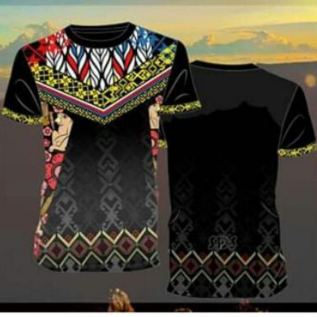 T Shirt Etnik Sabah Viral | Shopee Malaysia