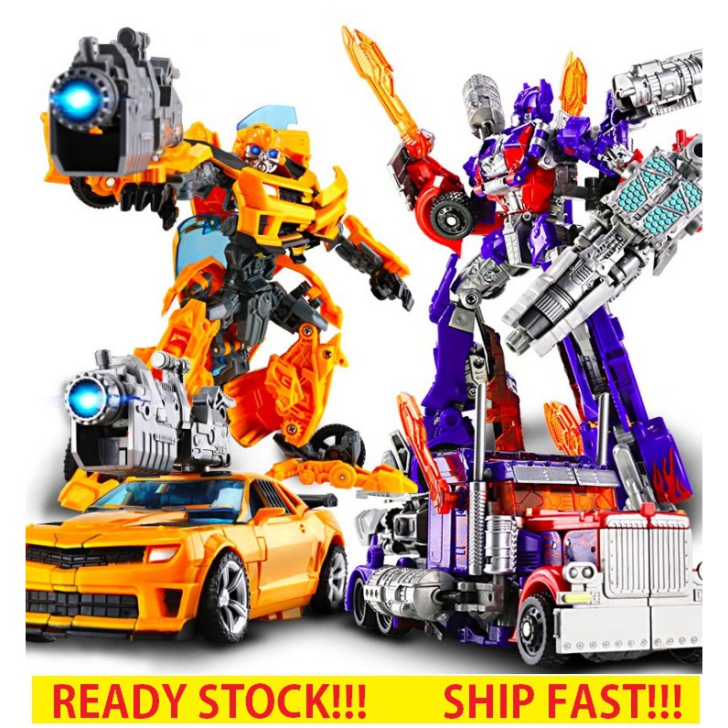 transformers toys bumblebee and optimus prime