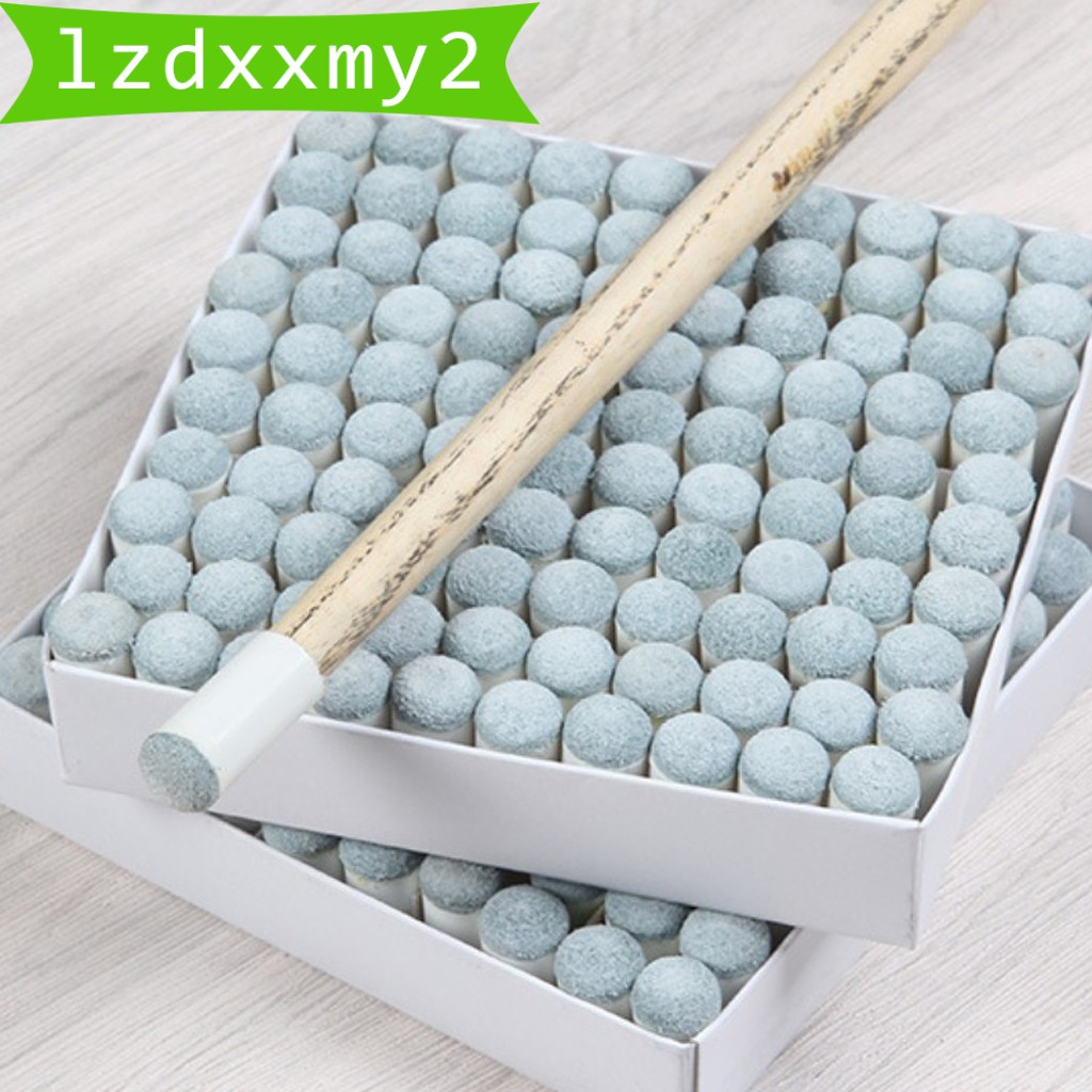 Versatile Multi Newest 100X Slip-On Push-On Pool Billiard Snooker Cue Stick Tips 9mm/10mm/12mm/13mm - Image 2
